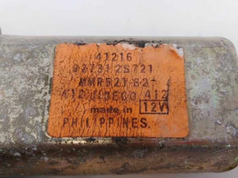 Recambio de elevalunas trasero izquierdo para nissan pick-up (d22) cabina doble challenge 4x4 referencia OEM IAM 827312S721  E1-