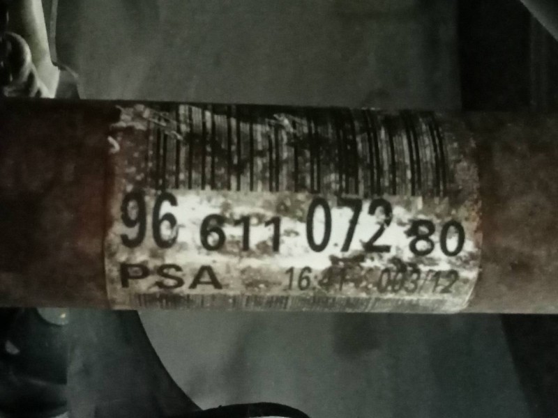 Recambio de transmision delantera derecha para citroën c4 lim. seduction referencia OEM IAM 9661107280  