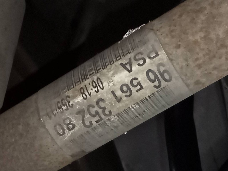 Recambio de transmision delantera izquierda para citroën c4 lim. seduction referencia OEM IAM 9656135280  