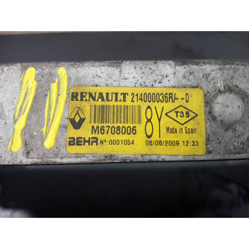 Recambio de radiador agua para renault laguna coupe gt referencia OEM IAM 214100056R R9778003 P2-B6-2