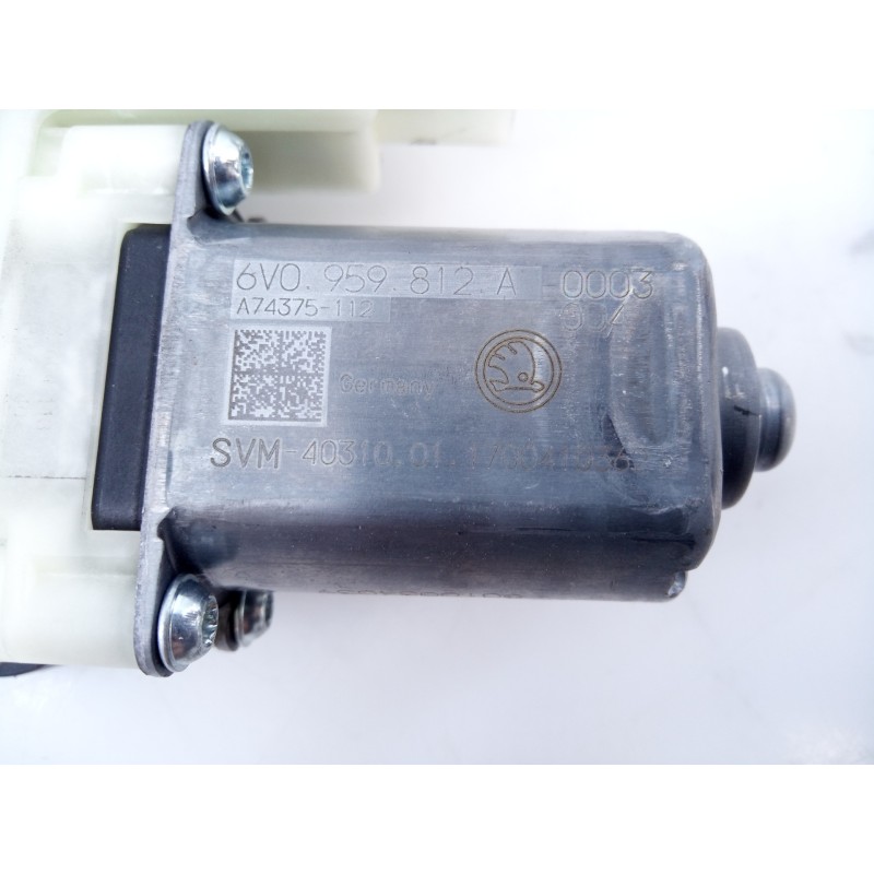 Recambio de elevalunas trasero derecho para skoda fabia active referencia OEM IAM 6V0959812A  E1-A5-36-2