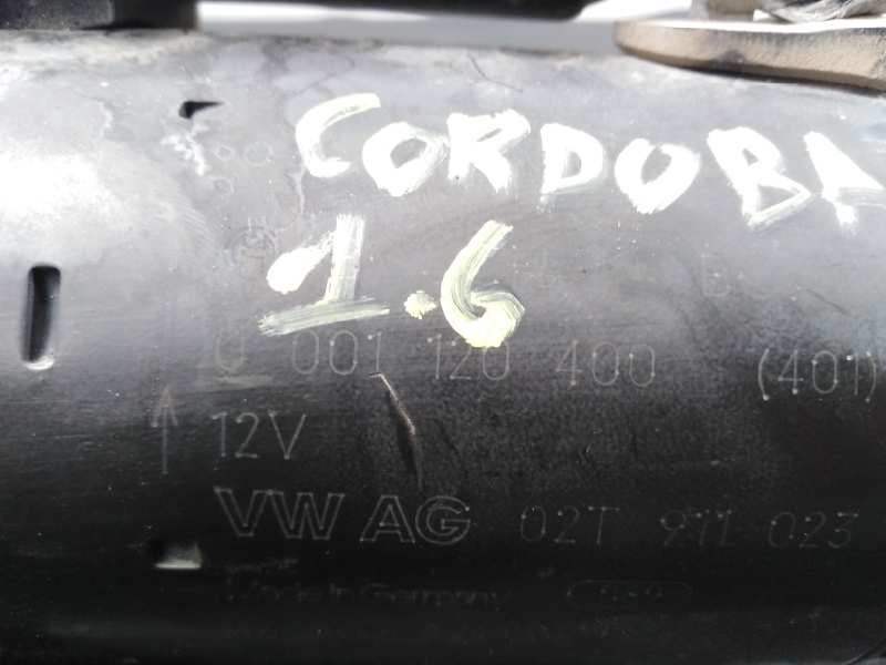 Recambio de motor arranque para seat cordoba berlina (6l2) referencia OEM IAM 02T911023 0001120400 P3-A10-5-4