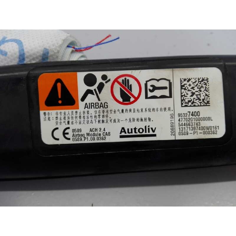 Recambio de airbag cortina delantero izquierdo para opel mokka x selective referencia OEM IAM 95327400 4770201000000L E2-B6-64-1