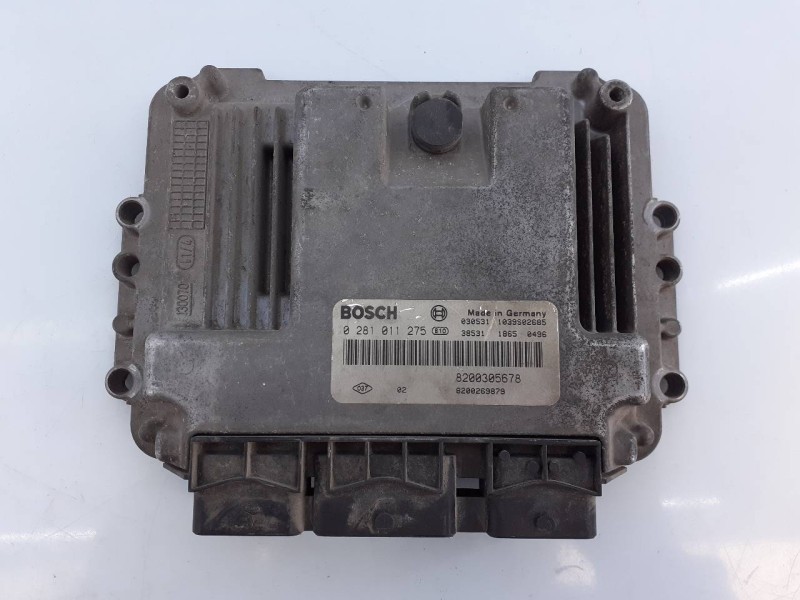 Recambio de centralita motor uce para renault megane ii berlina 3p luxe dynamique referencia OEM IAM 0281011275 8200305678 E2-A1