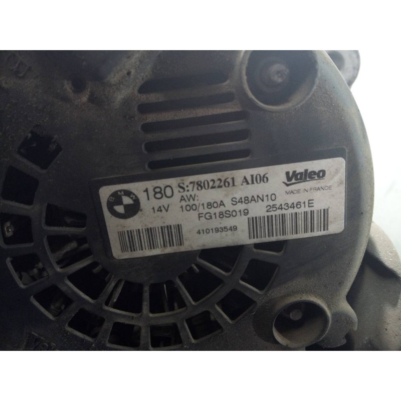 Recambio de alternador para bmw x1 (e84) sdrive 18d referencia OEM IAM 7802261 S48AN10 P3-A4-14-5