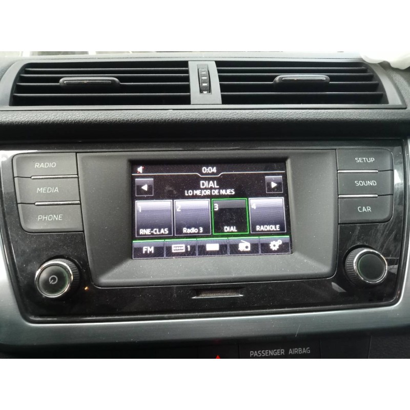 Recambio de sistema audio / radio cd para skoda fabia active referencia OEM IAM   