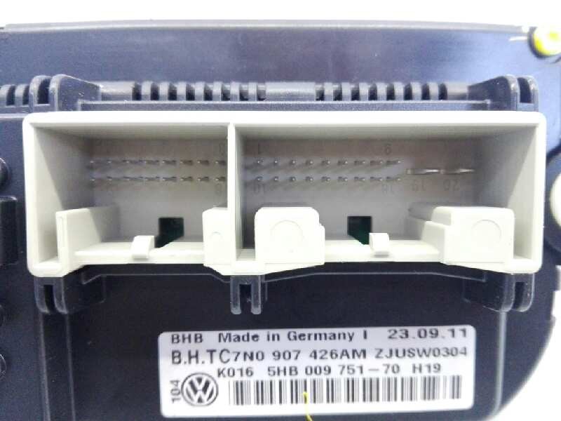Recambio de mando calefaccion / aire acondicionado para volkswagen golf vi (5k1) rabbit referencia OEM IAM 7N0907426AM K0165HB00