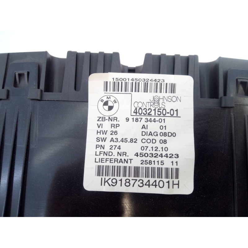 Recambio de cuadro instrumentos para bmw x1 (e84) sdrive 18d referencia OEM IAM 403215001 450324423 E3-A2-19-2
