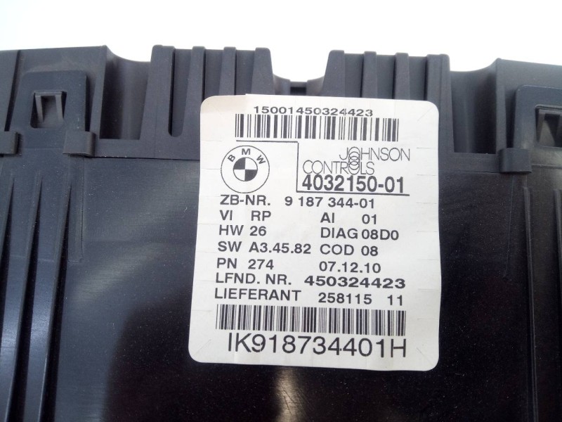 Recambio de cuadro instrumentos para bmw x1 (e84) sdrive 18d referencia OEM IAM 403215001 450324423 E3-A2-19-2