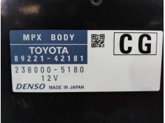 Recambio de modulo electronico para toyota rav 4 advance referencia OEM IAM 8922142181 2380005180 E3-B2-10-4 2