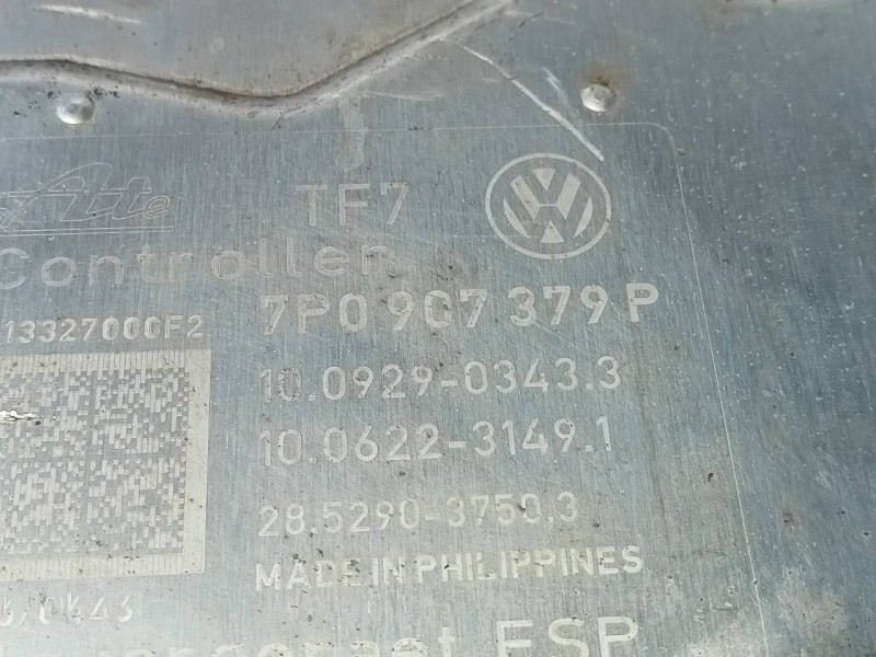 Recambio de abs para porsche cayenne (typ 92aa) diesel platinum edition referencia OEM IAM 7P0614517P 7P09C7379P P3-B8-29-2