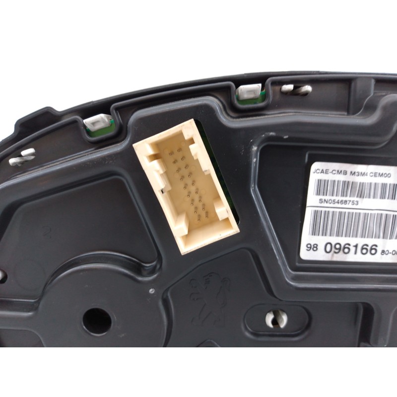 Recambio de cuadro instrumentos para citroën c-elysée exclusive referencia OEM IAM 9809616680  E1-A4-50-1