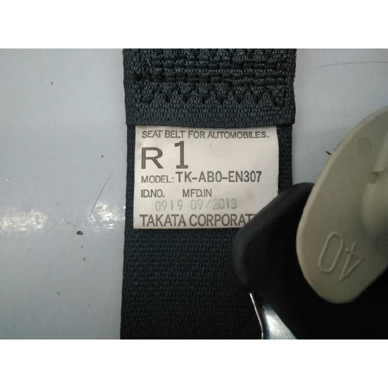 Recambio de cinturon seguridad trasero izquierdo para mitsubishi outlander (gf0) phev kaiteki 4wd referencia OEM IAM TKAB0EN307 
