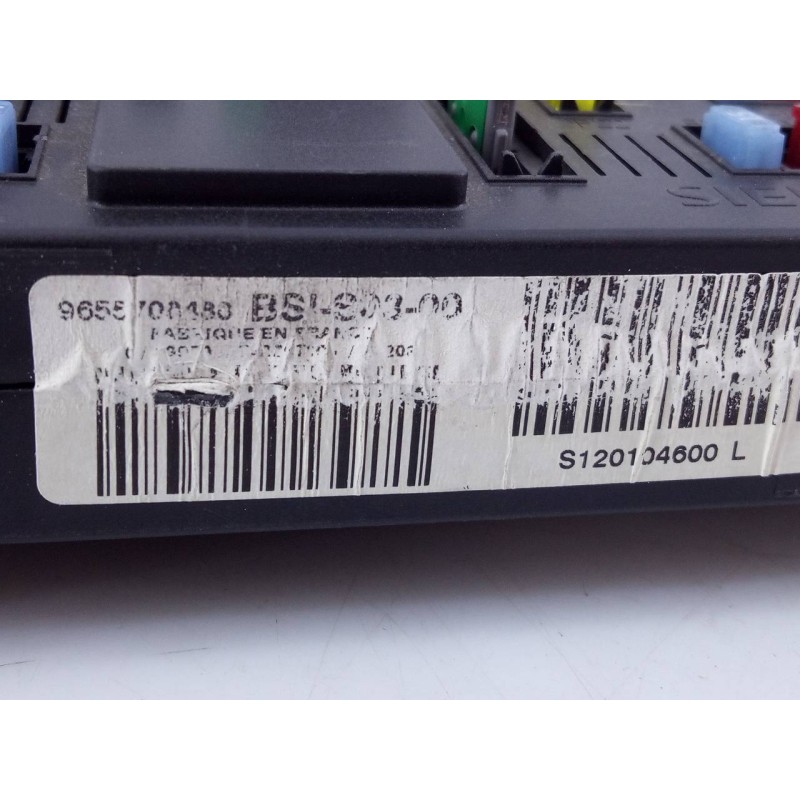 Recambio de caja reles / fusibles para peugeot 407 st confort referencia OEM IAM 9655708480  E3-B2-35-1