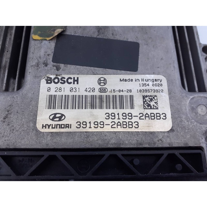 Recambio de centralita motor uce para hyundai ix35 style 2wd referencia OEM IAM 391992ABB3 0281031420 E3-A3-3-3