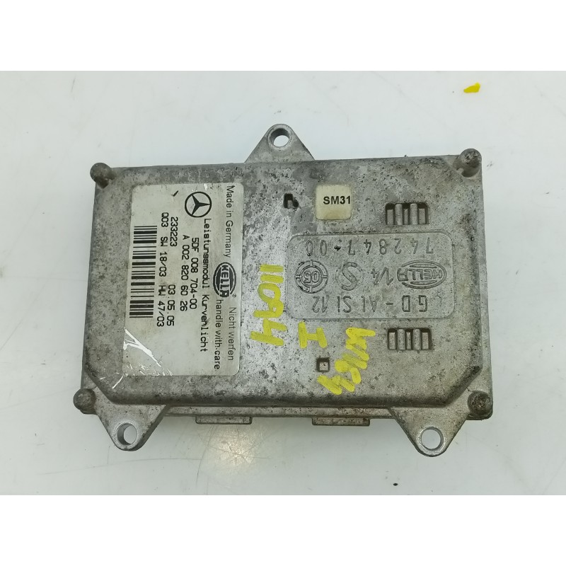 Recambio de centralita faros xenon para mercedes-benz clase cls (w219) 350 (219.356) referencia OEM IAM A0028206026 5DF00870400 