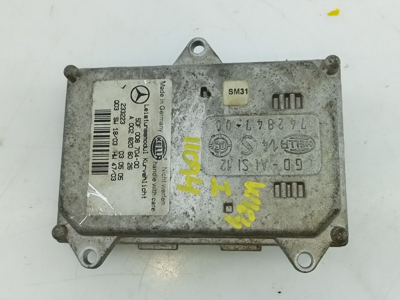 Recambio de centralita faros xenon para mercedes-benz clase cls (w219) 350 (219.356) referencia OEM IAM A0028206026 5DF00870400 