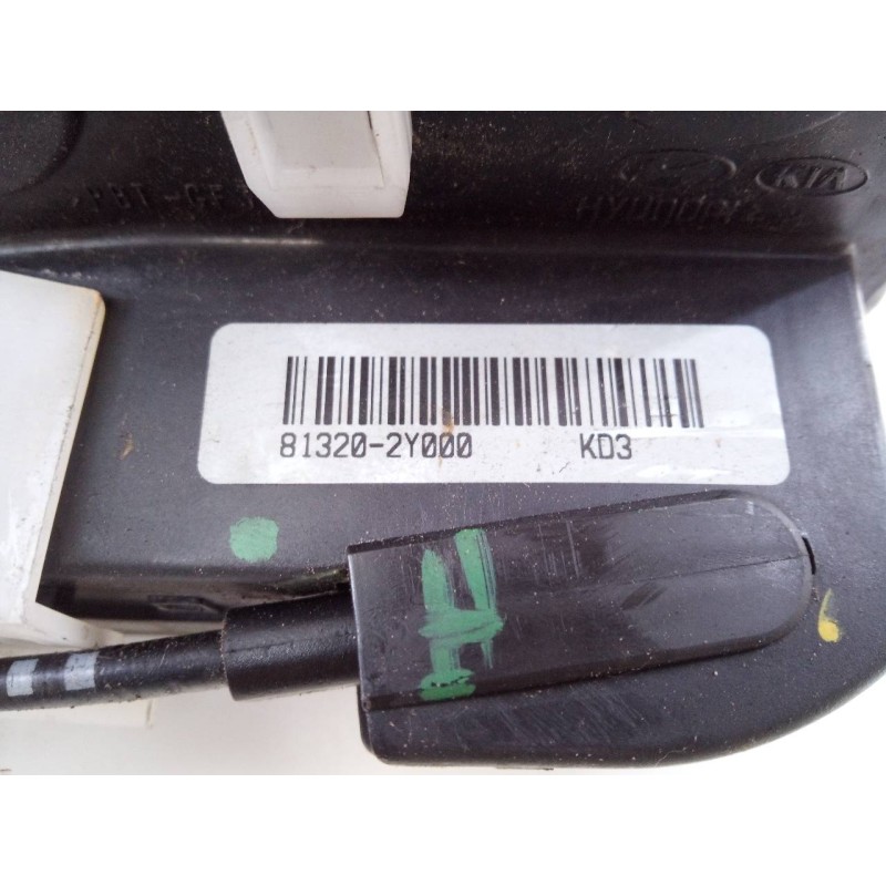 Recambio de cerradura puerta delantera derecha para hyundai ix35 style 2wd referencia OEM IAM 813202Y000KD3  E2-B5-44-2