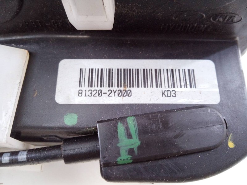 Recambio de cerradura puerta delantera derecha para hyundai ix35 style 2wd referencia OEM IAM 813202Y000KD3  E2-B5-44-2