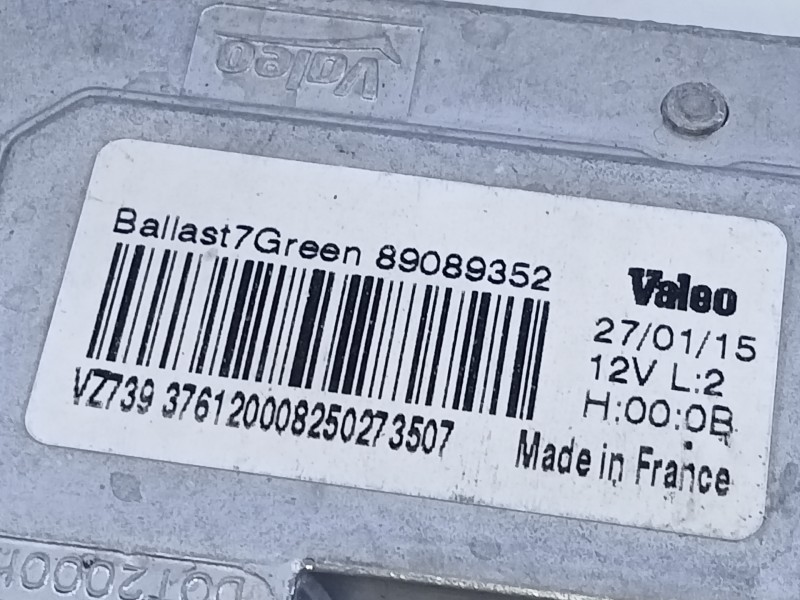 Recambio de centralita faros xenon para ford kuga (cbs) referencia OEM IAM 89089352 VZ739376120008250273507 E3-B3-24-1