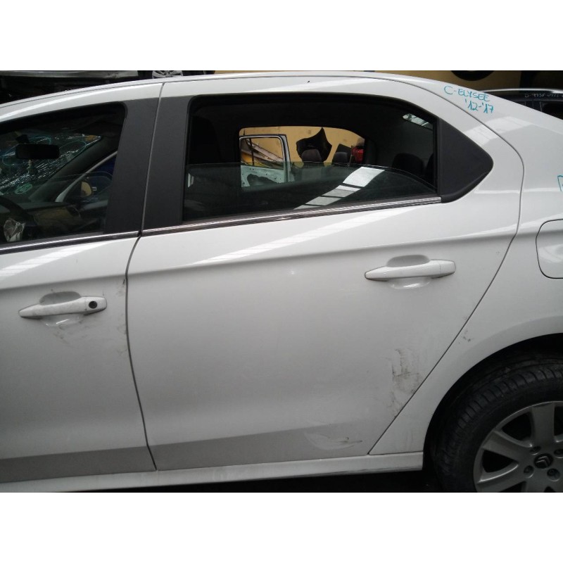 Recambio de puerta trasera izquierda para citroën c-elysée exclusive referencia OEM IAM   