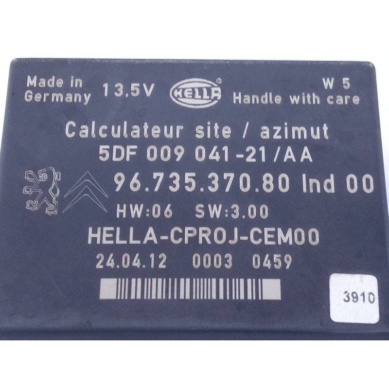 Recambio de modulo electronico para citroën c4 picasso referencia OEM IAM 9673537080  E3-B2-35-1