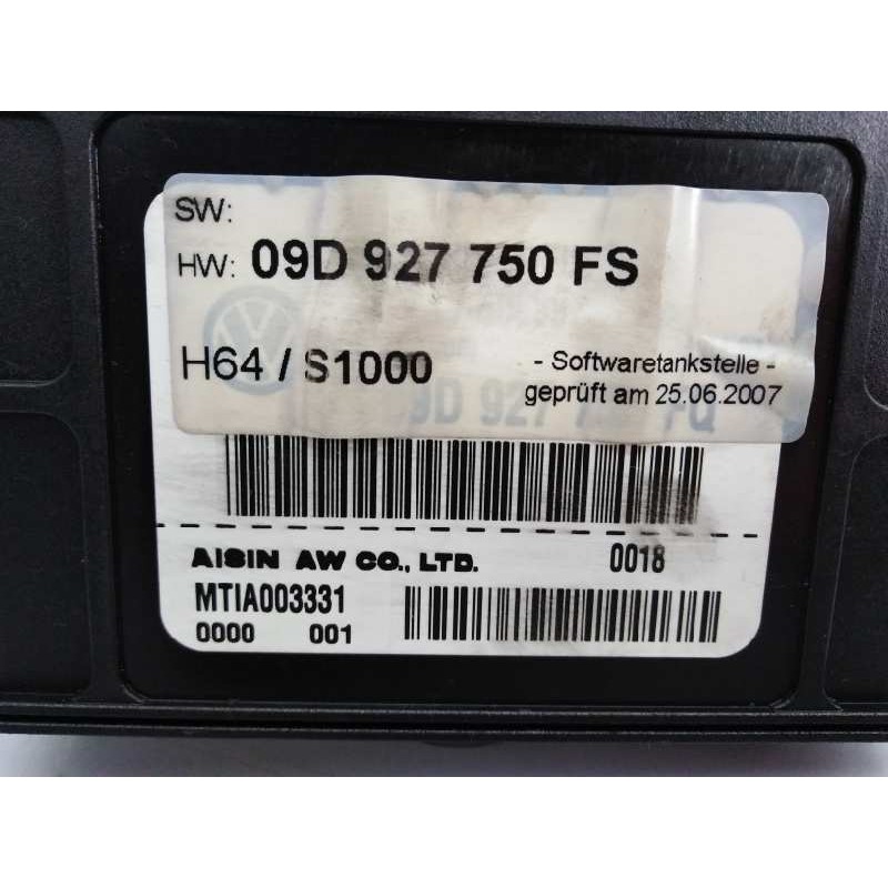 Recambio de modulo electronico para audi q7 (4l) 3.0 tdi referencia OEM IAM 09D927750FS  E2-A1-13-2