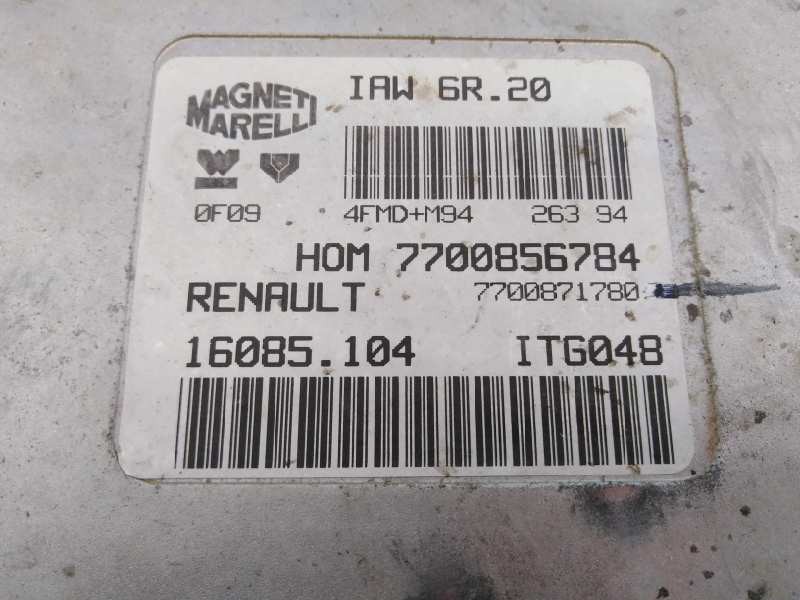 Recambio de centralita motor uce para renault twingo (co6) 1.3 wind referencia OEM IAM 7700856784 16085104 E2-A1-11-2