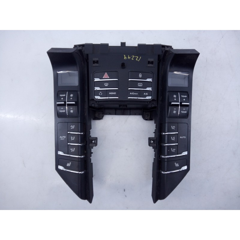 Recambio de mando climatizador para porsche cayenne (typ 92aa) diesel platinum edition referencia OEM IAM 7P5907040AG  E3-B6-58-
