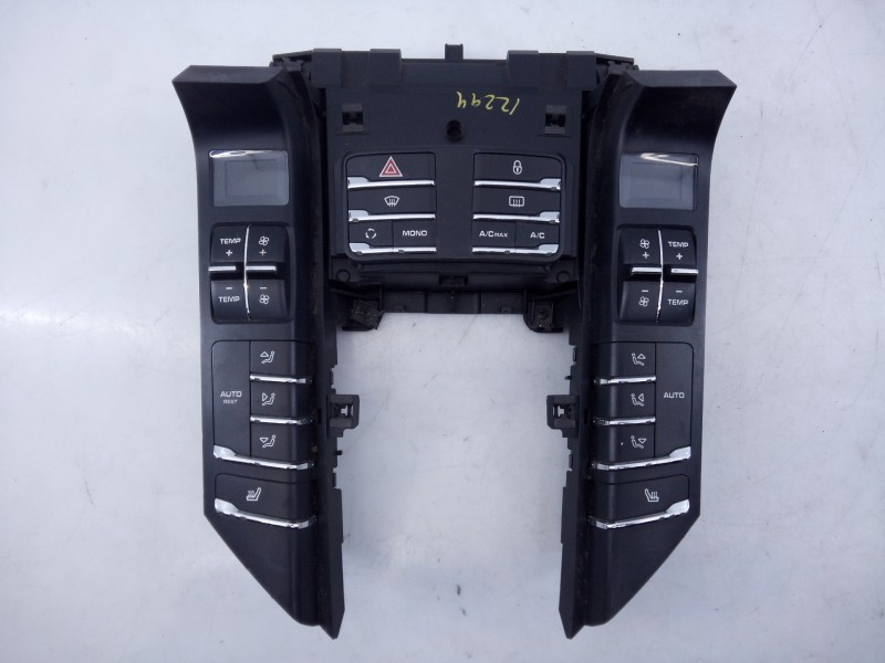 Recambio de mando climatizador para porsche cayenne (typ 92aa) diesel platinum edition referencia OEM IAM 7P5907040AG  E3-B6-58-