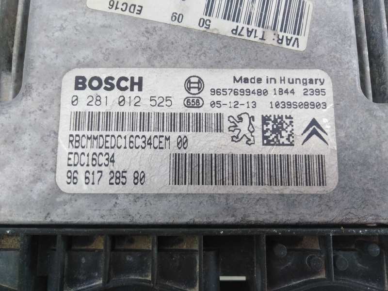 Recambio de centralita motor uce para peugeot 206 berlina e-music referencia OEM IAM 0281012525 9661728580 E3-B2-55-2