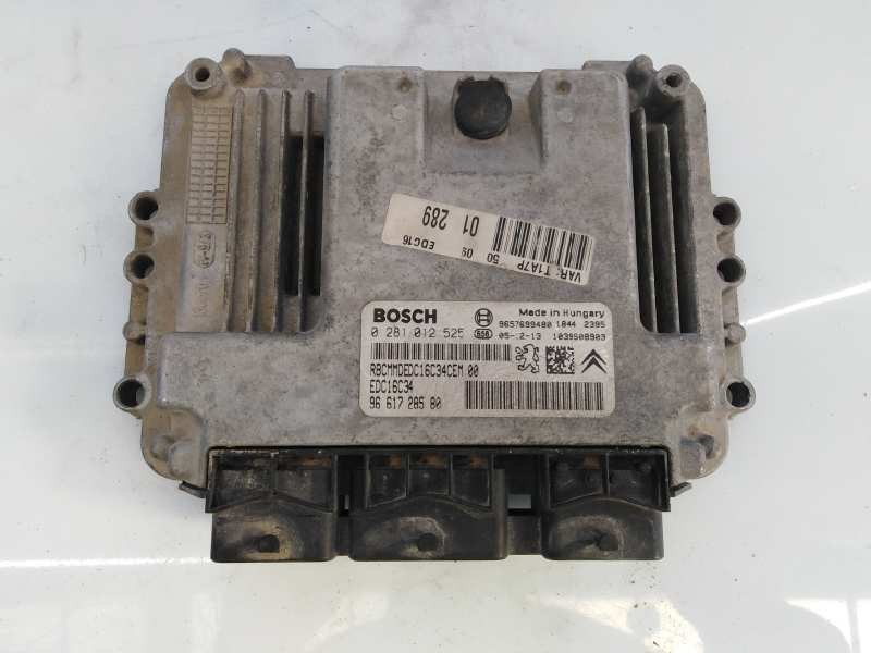 Recambio de centralita motor uce para peugeot 206 berlina e-music referencia OEM IAM 0281012525 9661728580 E3-B2-55-2
