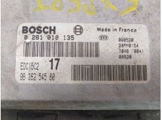 Recambio de centralita motor uce para peugeot expert kombi confort acristaldo (5 asientos) referencia OEM IAM 0281010135 9636254 2