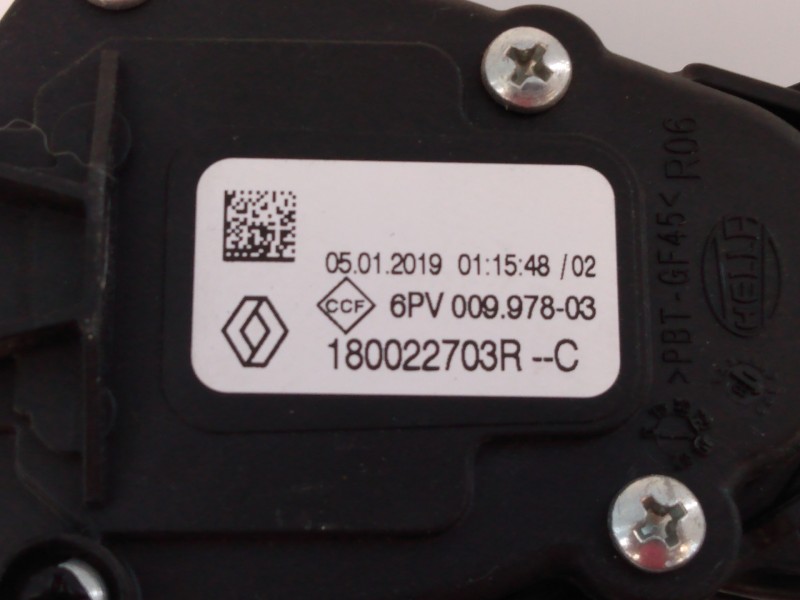 Recambio de pedal acelerador para dacia logan ii comfort referencia OEM IAM 180022703R  E2-A1-39-7