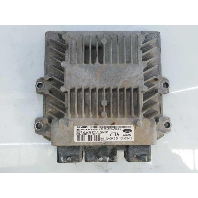 Recambio de centralita motor uce para ford fiesta (cbk) ambiente referencia OEM IAM 7S6112A650 5WS40632A E3-B3-24-1