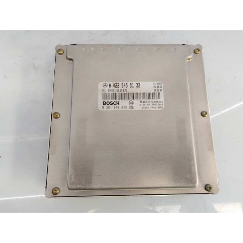 Recambio de centralita motor uce para mercedes-benz clase e (w210) berlina diesel 270 cdi (210.016) referencia OEM IAM A02254581