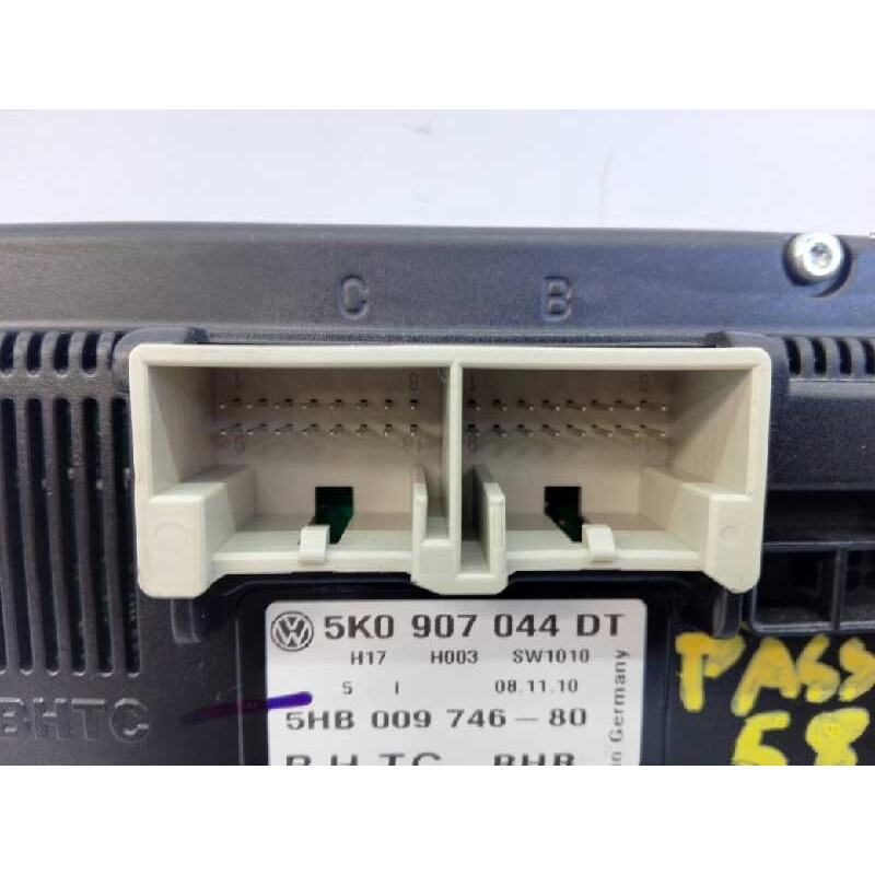 Recambio de mando climatizador para volkswagen passat lim. (362) edition bluemotion referencia OEM IAM 5K0907044DT 5HB00974680 E