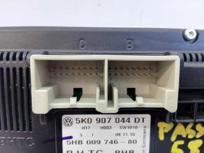 Recambio de mando climatizador para volkswagen passat lim. (362) edition bluemotion referencia OEM IAM 5K0907044DT 5HB00974680 E