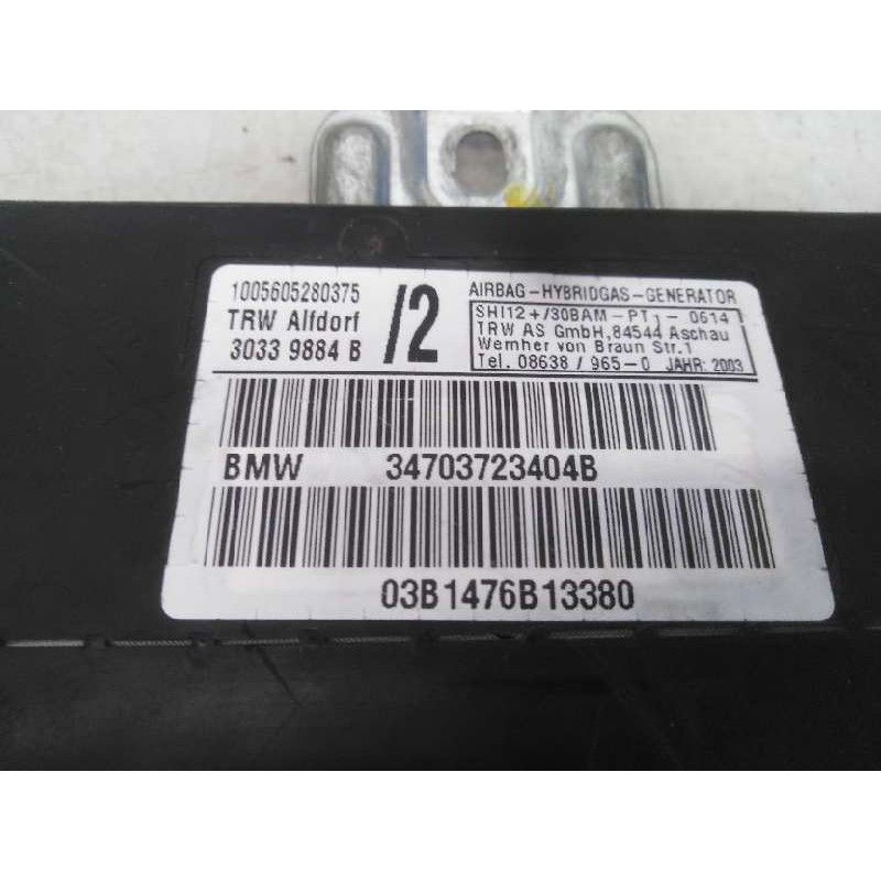 Recambio de airbag lateral derecho para bmw x5 (e53) 3.0i referencia OEM IAM 34703723404B 03B1476B13380 E3-A2-44-2