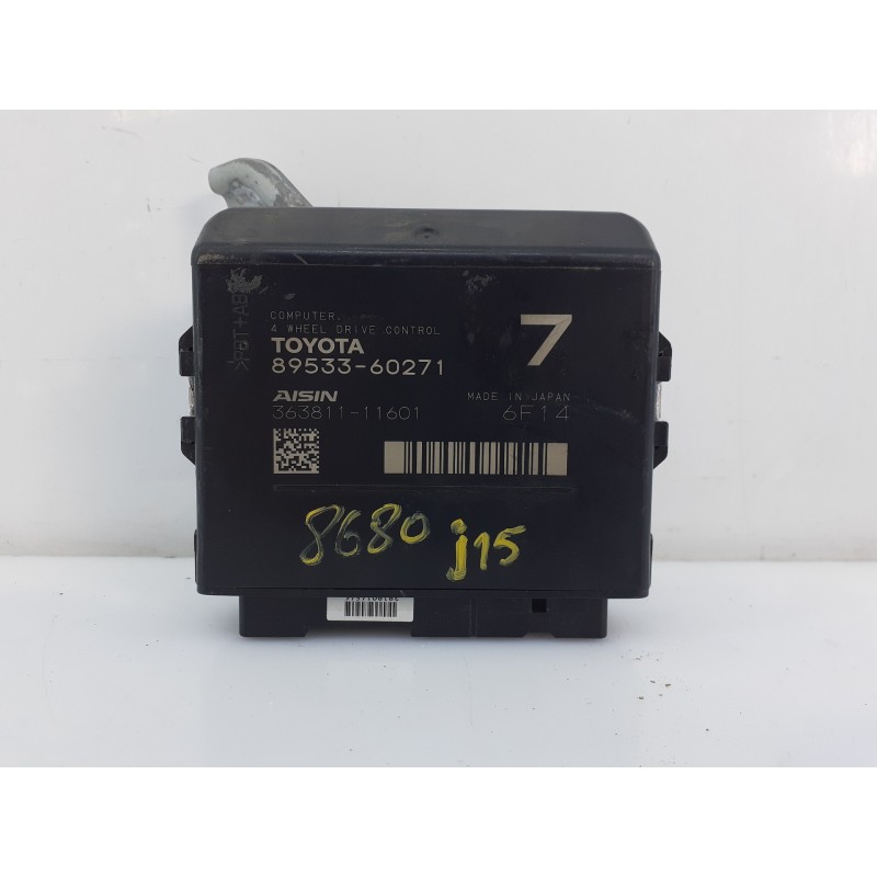 Recambio de modulo electronico para toyota land cruiser (j15) gx referencia OEM IAM 8953360271 36381111601 E3-B2-12-2