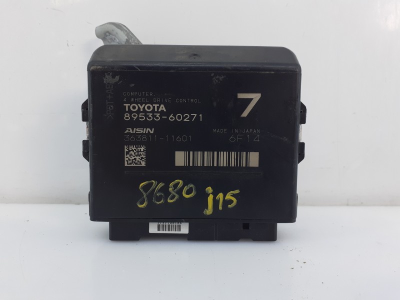 Recambio de modulo electronico para toyota land cruiser (j15) gx referencia OEM IAM 8953360271 36381111601 E3-B2-12-2