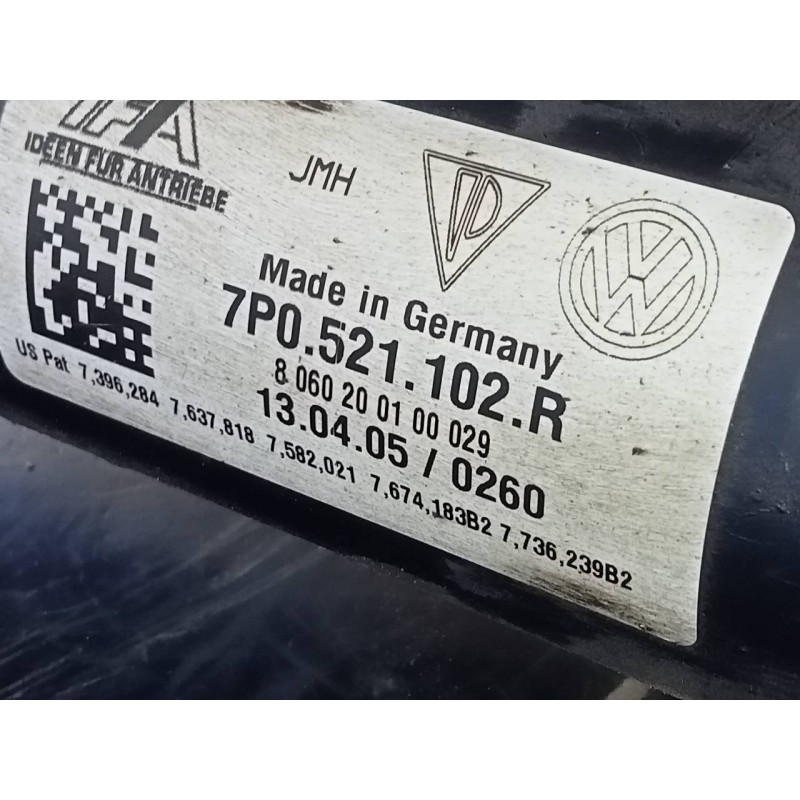 Recambio de transmision central para porsche cayenne (typ 92aa) diesel platinum edition referencia OEM IAM 7P0521102R  P1-B3-24