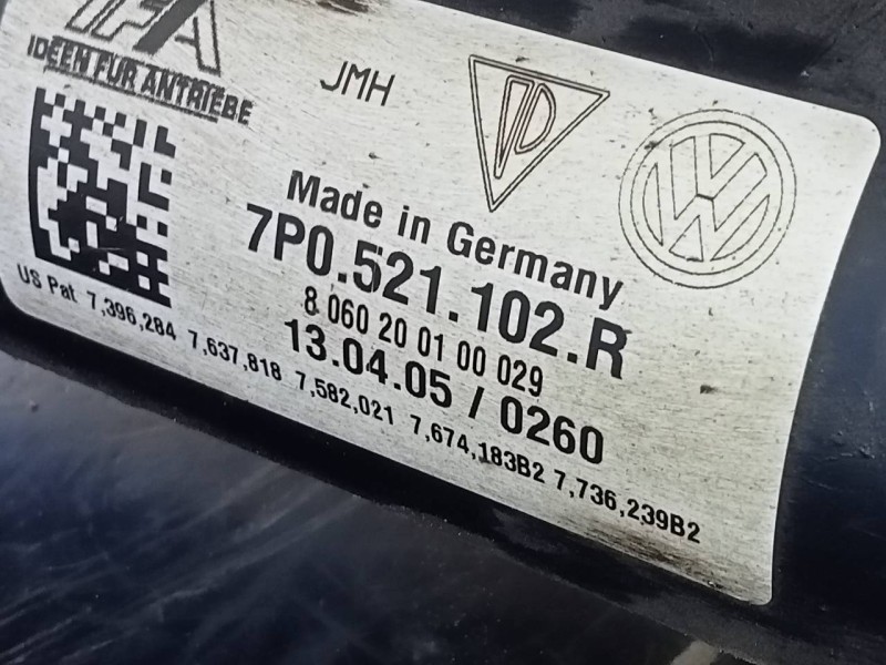 Recambio de transmision central para porsche cayenne (typ 92aa) diesel platinum edition referencia OEM IAM 7P0521102R  P1-B3-24