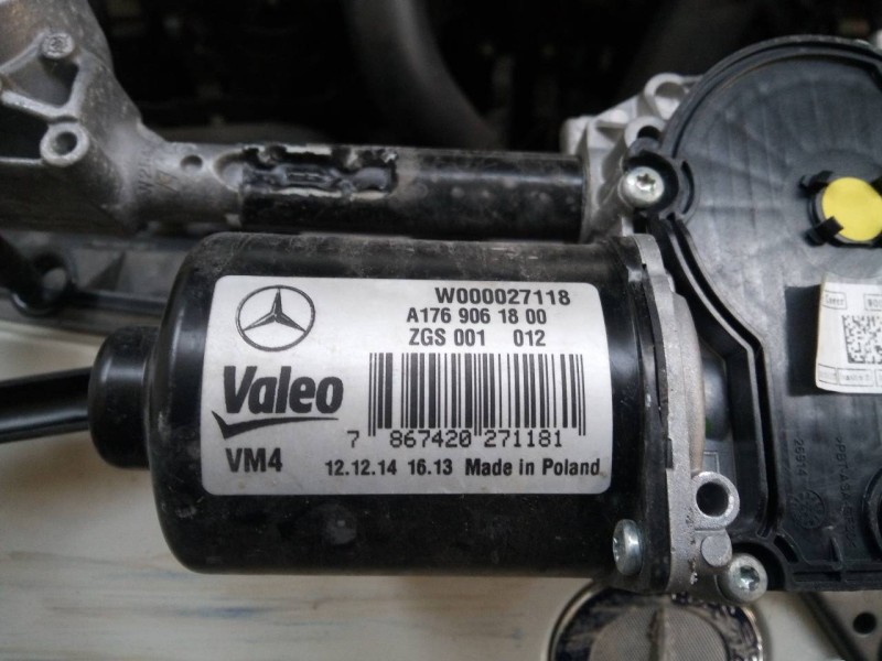Recambio de motor limpia delantero para mercedes-benz clase a (w176) a 180 cdi blueefficiency (176.012) referencia OEM IAM A1769