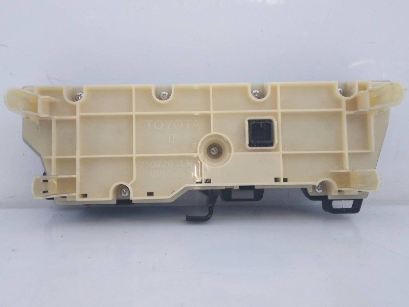 Recambio de mando climatizador para toyota prius (nhw30) plug-in hybrid advance referencia OEM IAM 75D726 5590047120 E3-B2-13-2