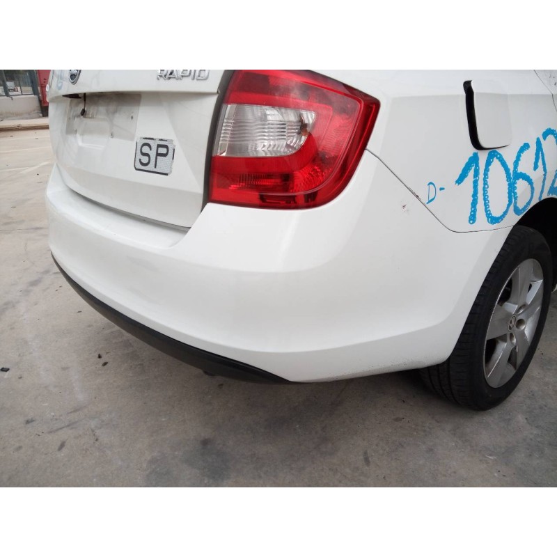 Recambio de paragolpes trasero para skoda rapid active referencia OEM IAM   