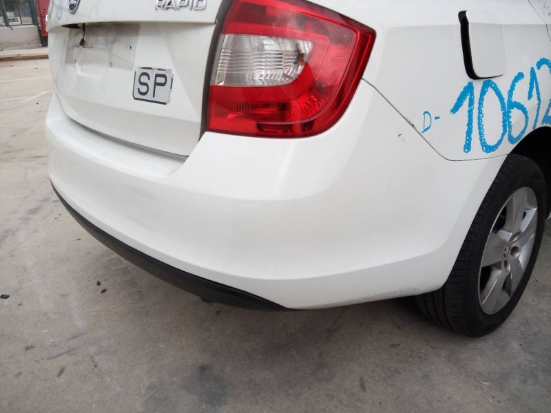 Recambio de paragolpes trasero para skoda rapid active referencia OEM IAM   