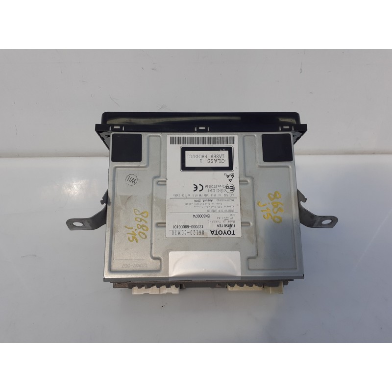 Recambio de sistema audio / radio cd para toyota land cruiser (j15) gx referencia OEM IAM 8612060M20  E3-B2-18-4