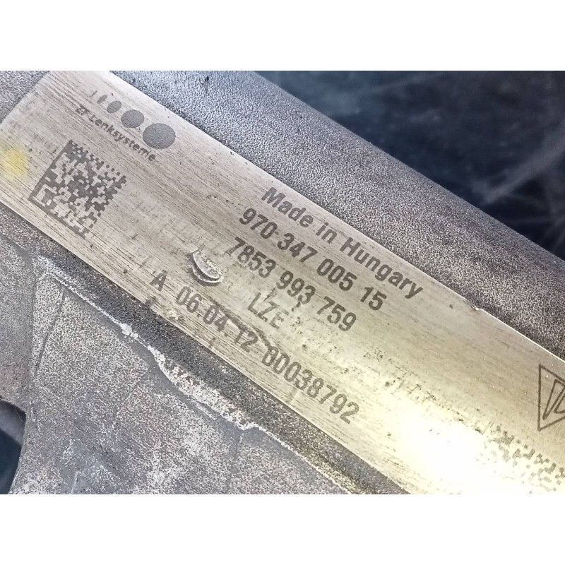 Recambio de cremallera direccion para porsche panamera 4 s referencia OEM IAM 97034700515 7853993759 P1-B8-16