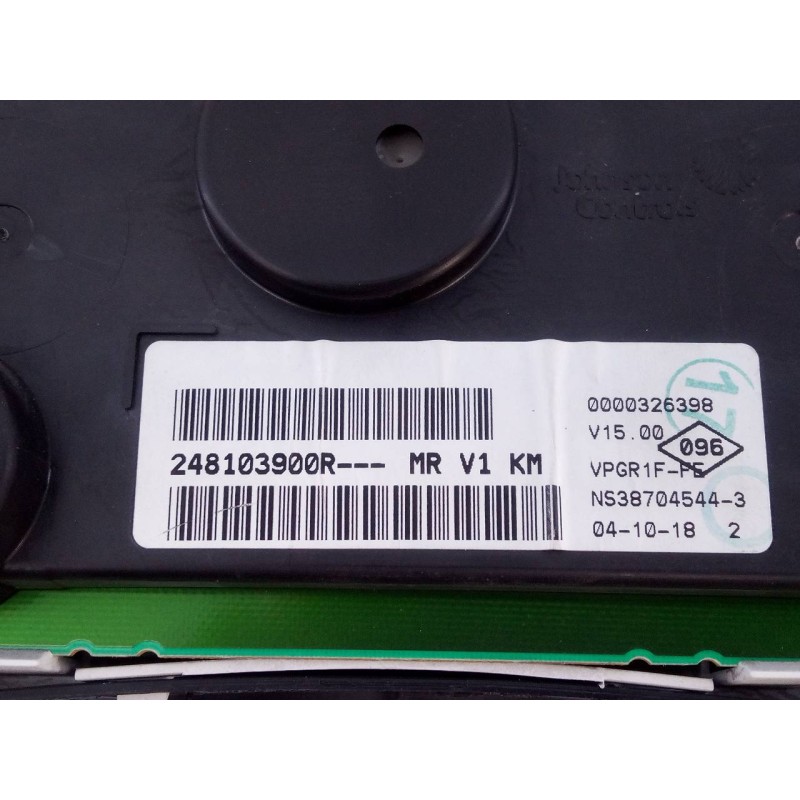 Recambio de cuadro instrumentos para dacia dokker express ambiance referencia OEM IAM 248103900R  E2-A1-34-7